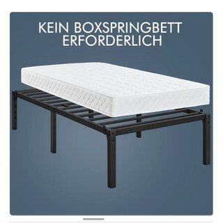 Estructura cama metálica 90x200cm