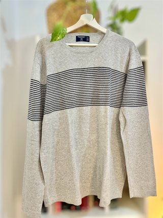 Jersey Springfield gris rayas hombre XXL