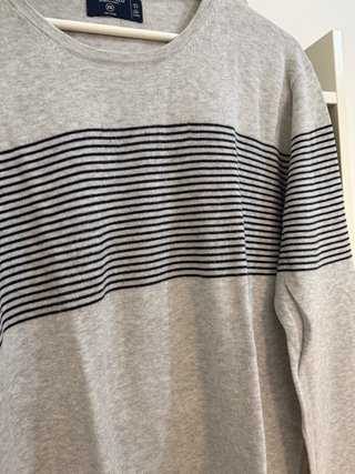 Jersey Springfield gris rayas hombre XXL