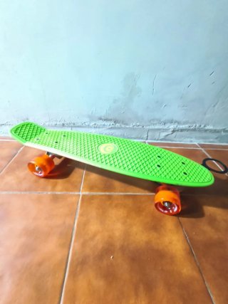 Patín verde para niños