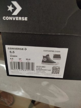 Zapatillas Converse Altas Bordadas