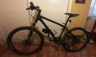 Bicicleta de Montaña Negra FSA OS 190 Intox