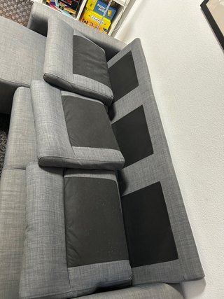 Sofá Chaiselongue Ikea Gris