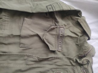 Chaqueta Militar Unisex Talla S