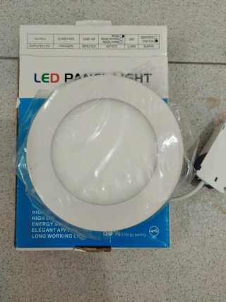 Luz LED Panel 6W Redonda