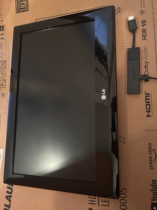 TV LG 19 pulgadas con Amazon Fire Stick