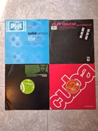 LOTE 4 VINILOS PROGRESSIVE HOUSE