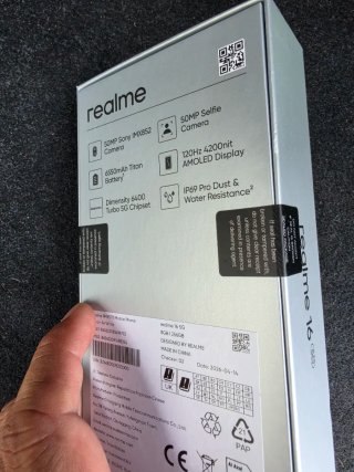 Realme 16 5G 256GB y 8 de Ram