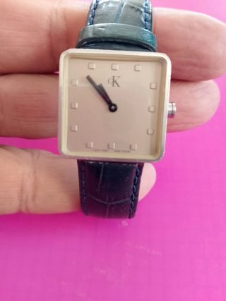 Reloj Calvin Klein con correa azul