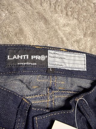 Pantalón de Trabajo Lahti Pro Cargo Vaquero