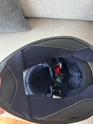 Casco Moto Kappa Blanco Talla XS 53~54 cm. Nuevo