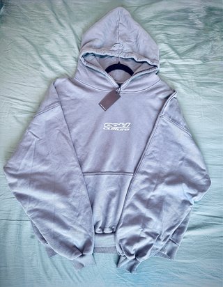 Sudadera Cold Culture Talla L Azul grisáceo.