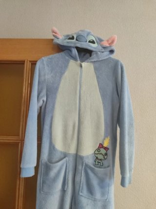 Pijama Mono de Stitch Talla 11-12