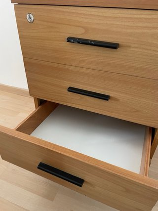 Cajonera Archivador 4 Cajones con Cerradura