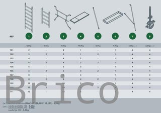 Andamio Modular Profesional APEX 100 13,50 Metros Mod 111