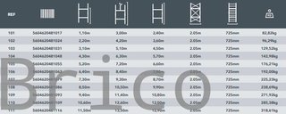 Andamio Modular Profesional APEX 100 13,50 Metros Mod 111