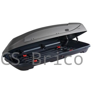 Cofre Maleta Techo CRUZ Paddock Elite 550GT Gris CRUZBER