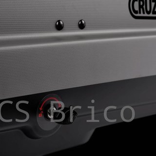 Cofre Maleta Techo CRUZ Paddock Elite 550GT Gris CRUZBER