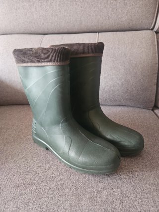 Botas de agua con forro