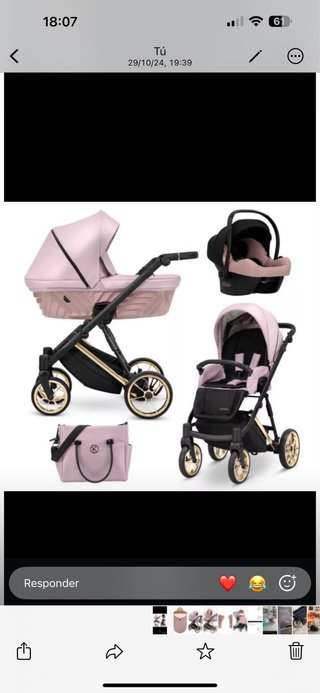 Carrito de bebé Kunert Invento Premium