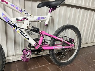 Bicicleta niña 20” con frenos de disco