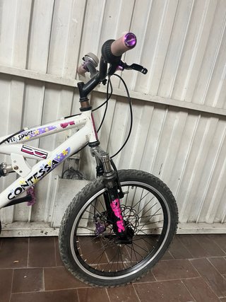 Bicicleta niña 20” con frenos de disco