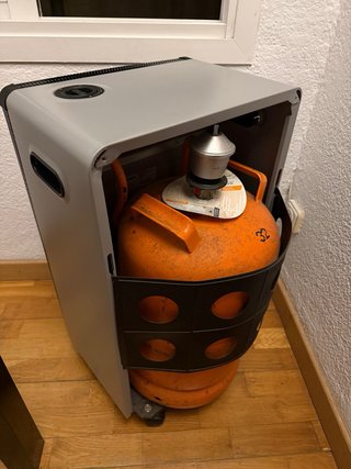 Estufa de butano + bombona