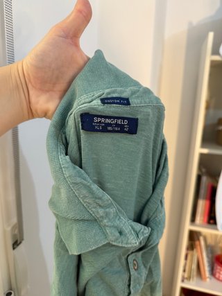 Polo azul turquesa - Springfield Talla XL