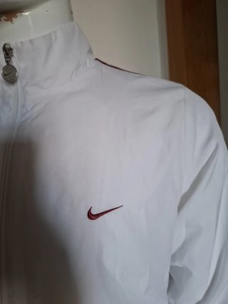 Conjunto chándal Nike vintage años 2000 burdeos y