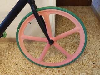 Bicicleta Fixie Piñón Fijo Contra Pedal