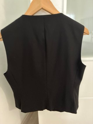 Chaleco Zara Talla Única Negro