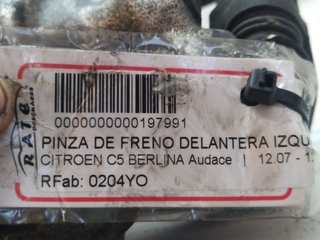 PINZA DE FRENO DELANTERA IZQUIERDA CITROEN C5 BERLINA Audace