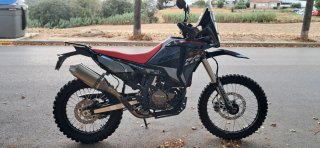 Escape completo Rieju Rally 307