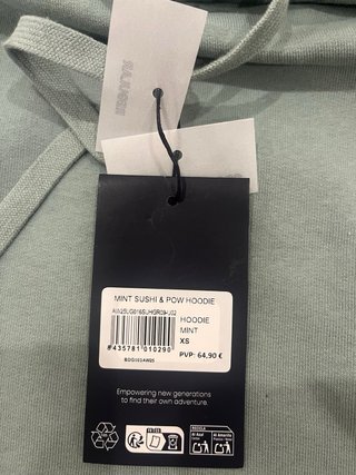 Sudadera Blue Banana Talla XS