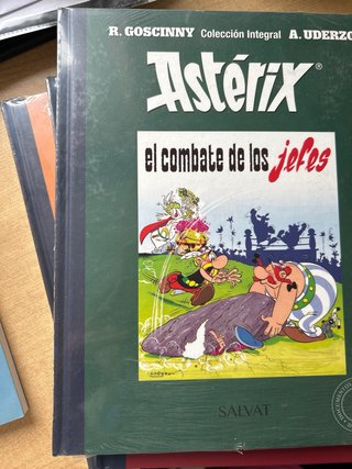 Colección de comics de Asterix Con su plástico