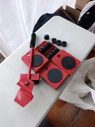kit elevador y transportador de muebles pesados