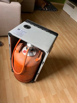 Estufa de gas Mange