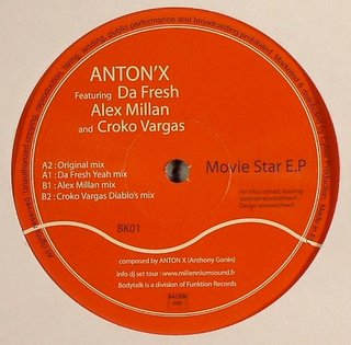 Vinilo Anton'X – Movie Star E.P