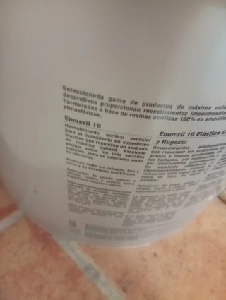 Pintura Acrílica Emucril 10  4L