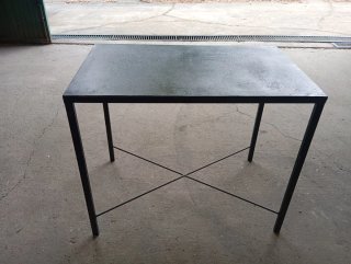Mesa Auxiliar Negra 100x62 cm