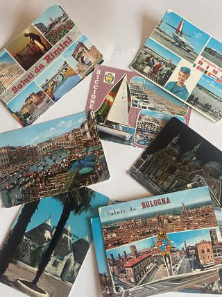 Lote de Postales Vintage de Italia