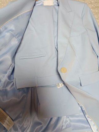 Traje de chaqueta Mango azul