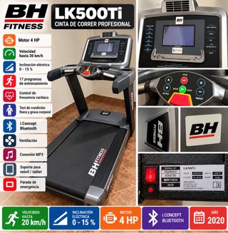 Cinta de Correr BH Fitness LK500Ti