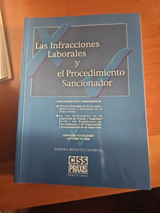 Las infracciones laborales y el procedimiento s...