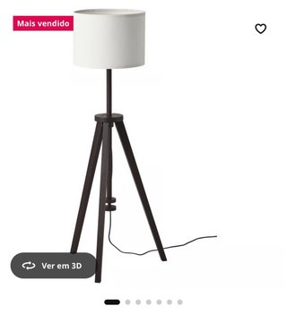 Candeeiro de pé IKEA