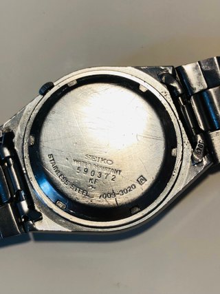 Reloj Seiko 5 Dorado Vintage 7009 Automático