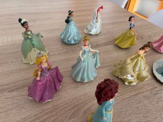 Set de 11 Figuras Princesas Disneyland Paris