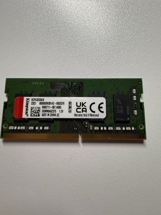 Memoria RAM Kingston 8GB DDR4