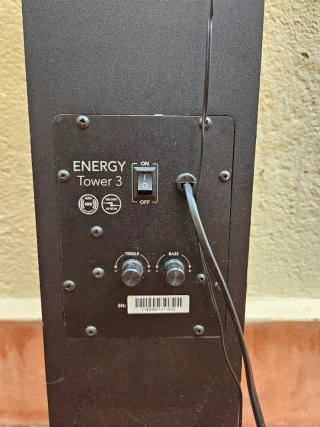 Altavoz Energy Tower 3 Bluetooth Negro