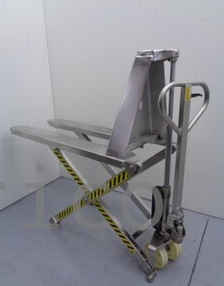 Transpaleta Tijera Inoxidable - 1000 Kg